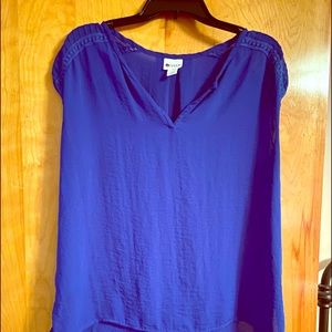 Royal blue top